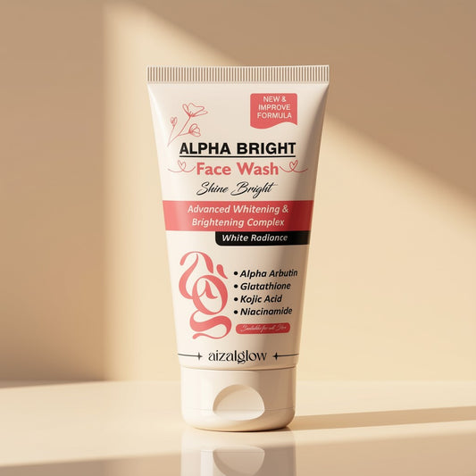 Aizal Glow Alpha Bright Face Wash | Best for Dark Spots & Pigmentation